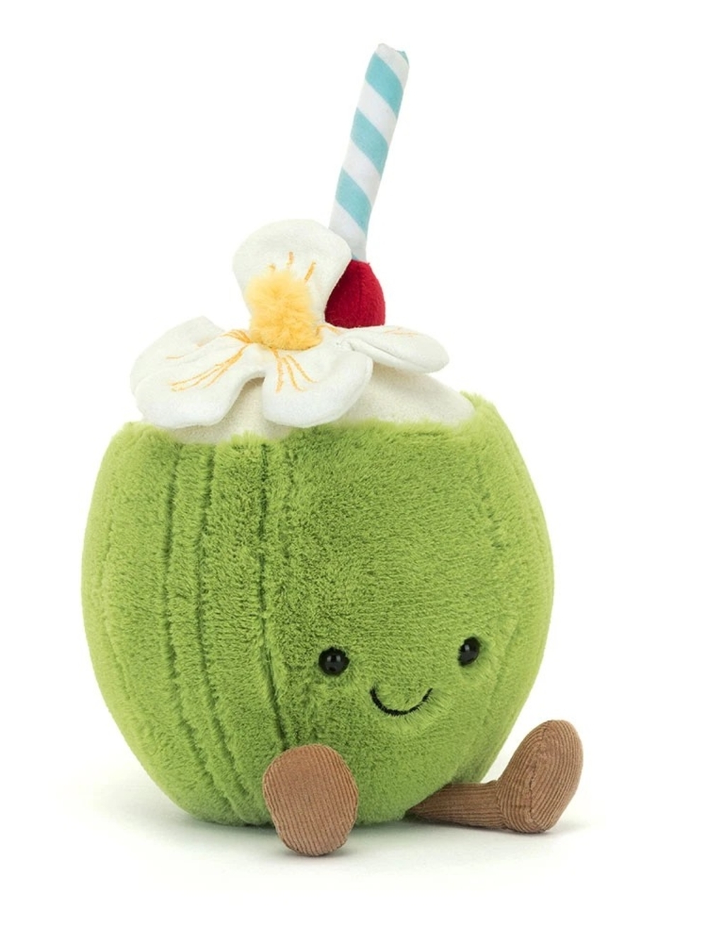 🆕️ Jellycat Rare Amuseables Aruba Coconut Plush